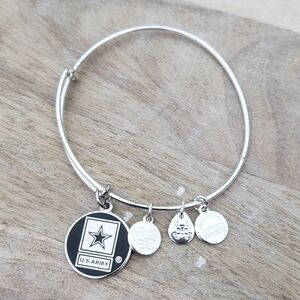 28. Army charm bracelet
